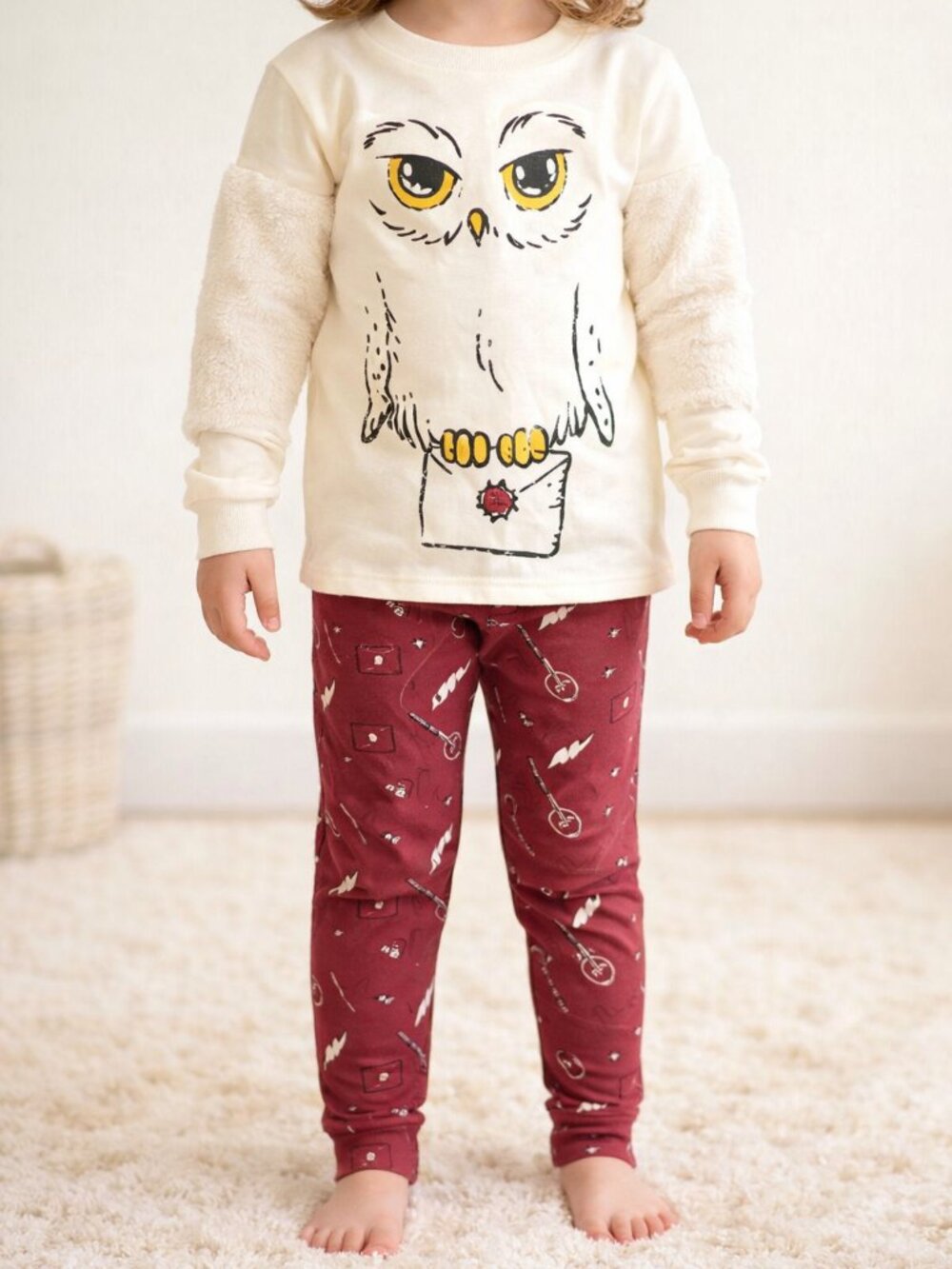 NWT Harry Potter Hedwig 2-Piece Outfit Set 4T Wizarding World
